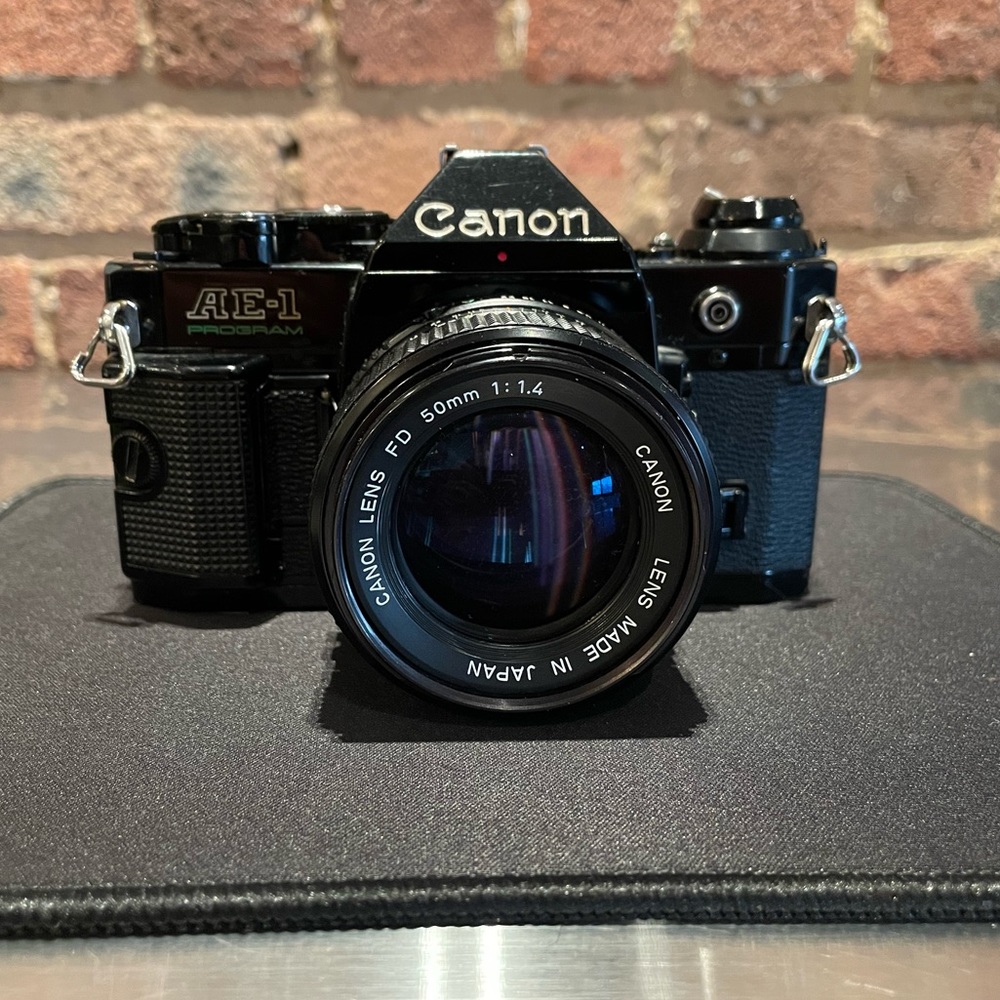 Canon AE-1 Program 35mm Film Camera